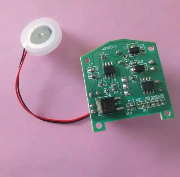 Ultrasonic Mist Maker With Small Driver Circuit Ultrasonic Mist Maker With Small Driver Circuit